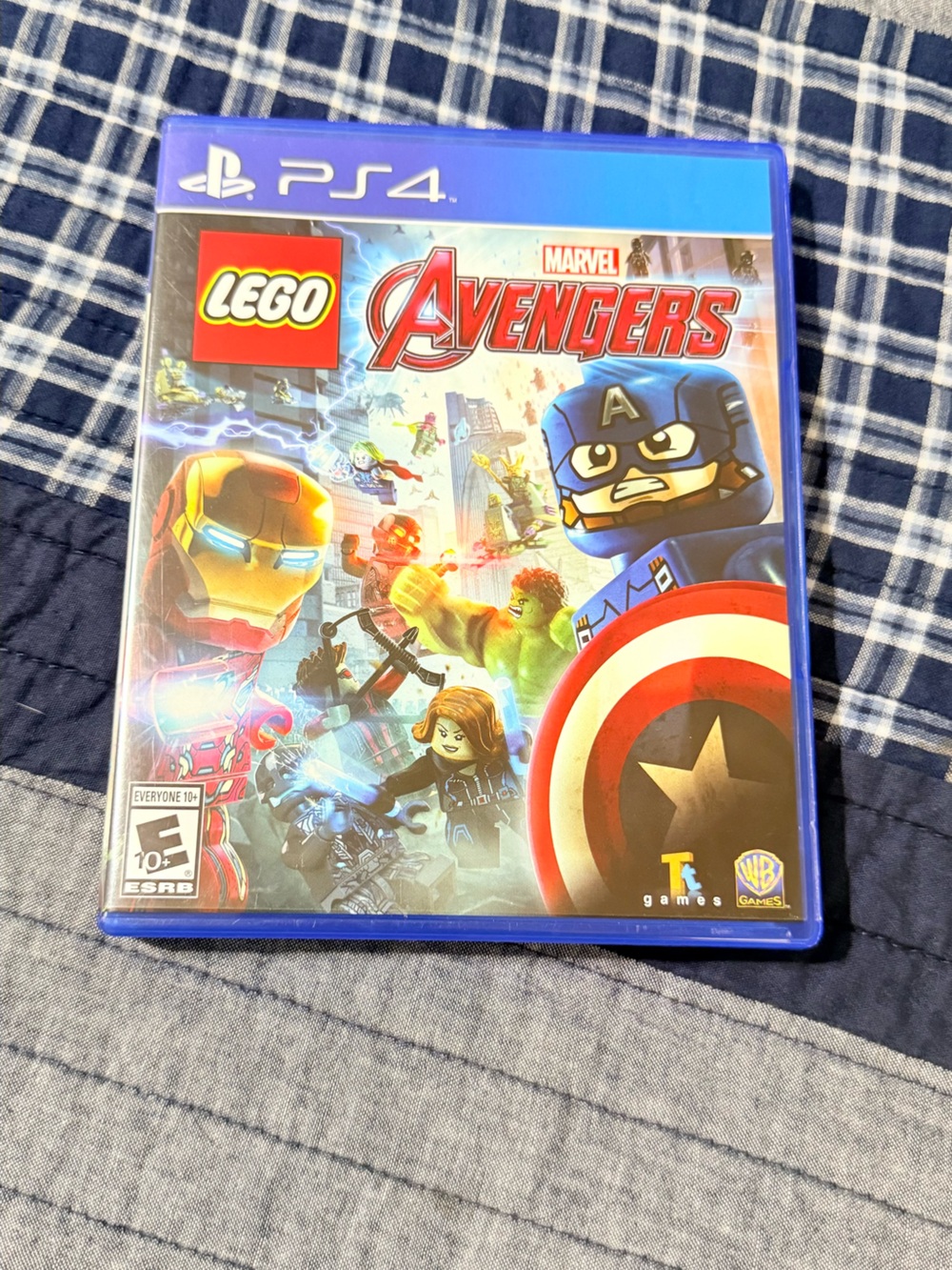 LEGO Marvel Avengers PS Vita Game - Colorful Superhero Cover